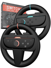 Switch 2 Wheels – Joycon Racing Wheels for Mario Kart World & Mario Kart 8 Deluxe – Steering Wheel Set for Switch 2 – Switch 2 Wheel Controller Add-Ons