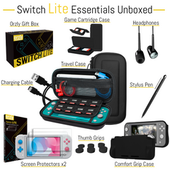 Essential Pack for Nintendo Switch Lite - Orzly