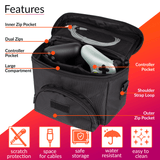 Google Stadia Twin Controller Carry Case - Orzly