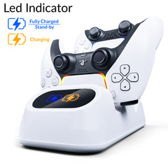 PlayStation 5 DualSense Controller Charging Dock | Duo-Charge Dock - Orzly