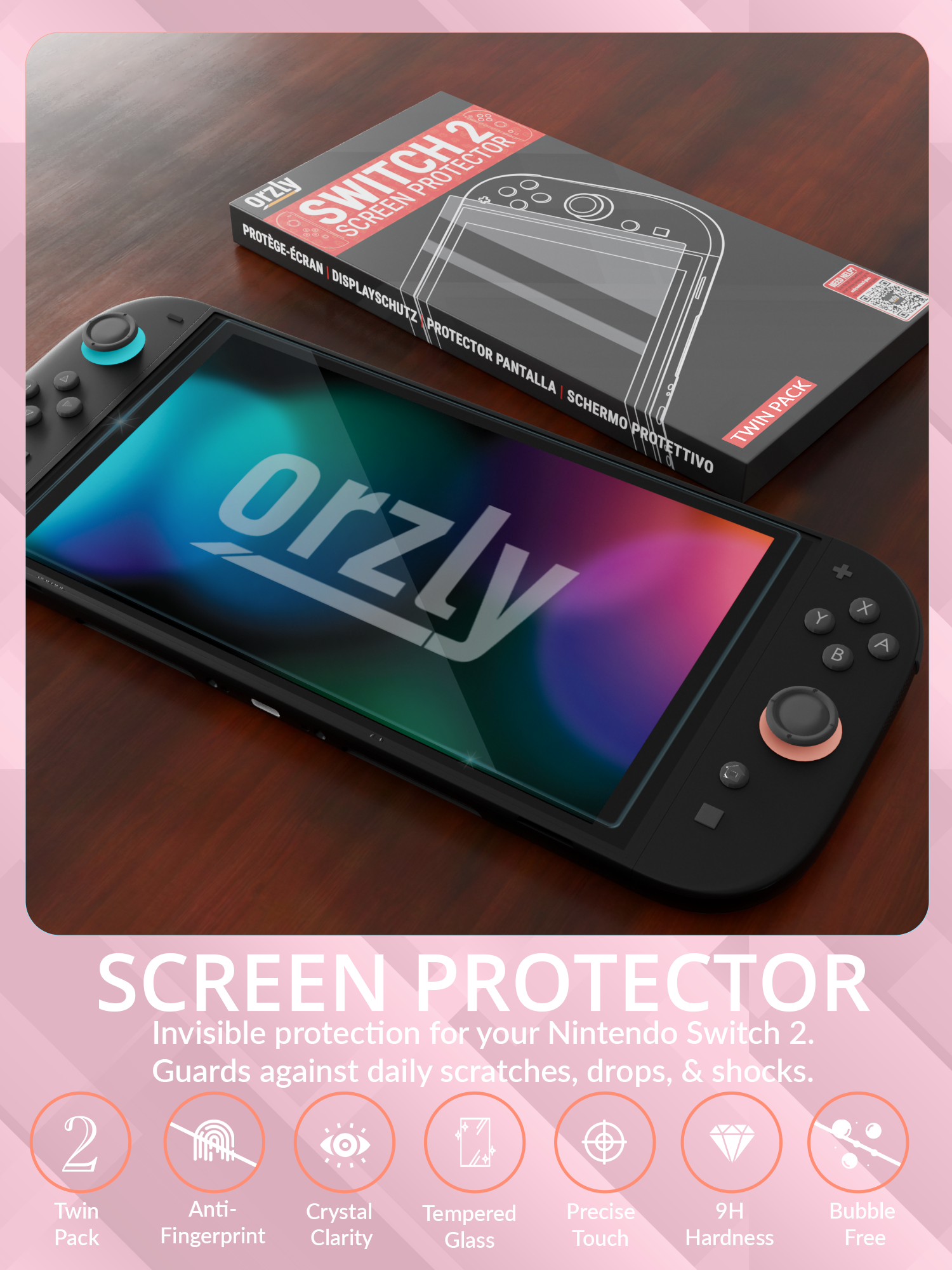 Nintendo Switch 2 Essential Pack - Orzly