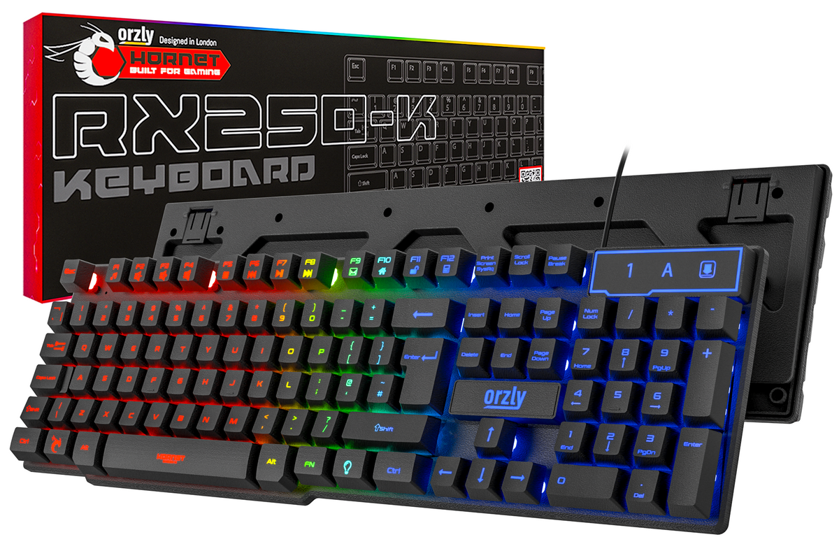 RX250-K Gaming Keyboard - Black