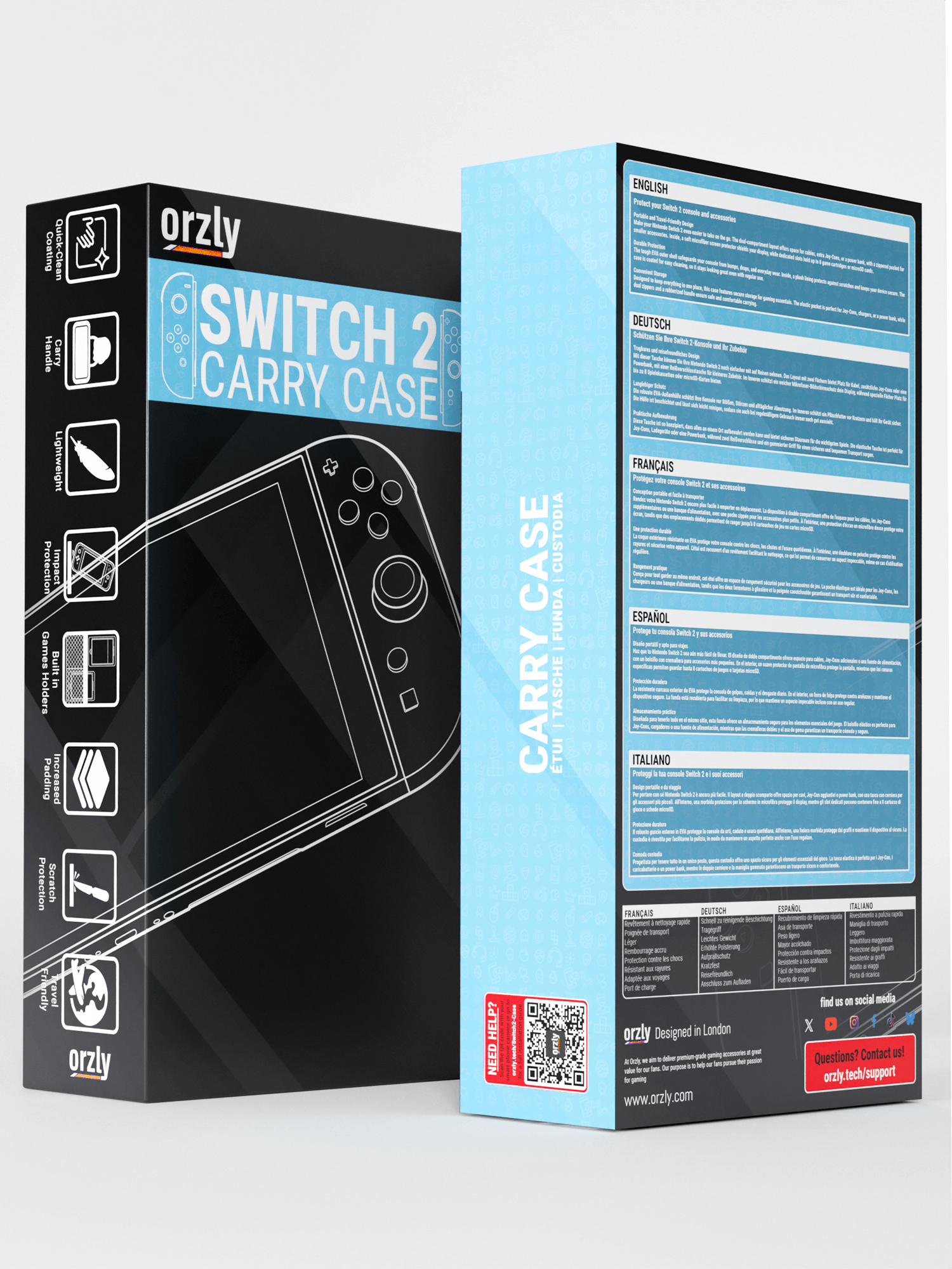 Nintendo Switch 2 Case – Durable Travel Protection with Accessory ...