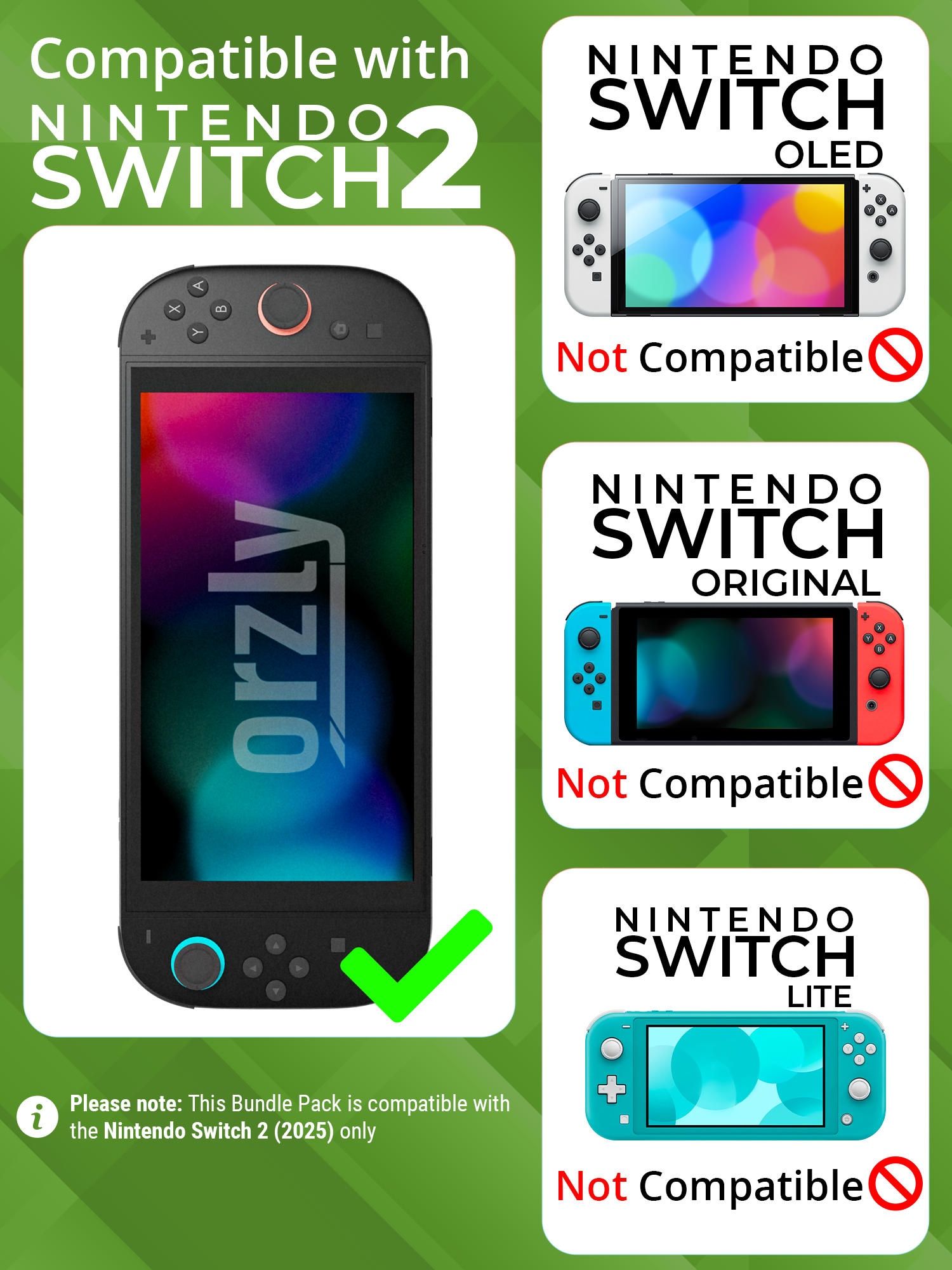 Nintendo Switch 2 Essential Pack - Orzly
