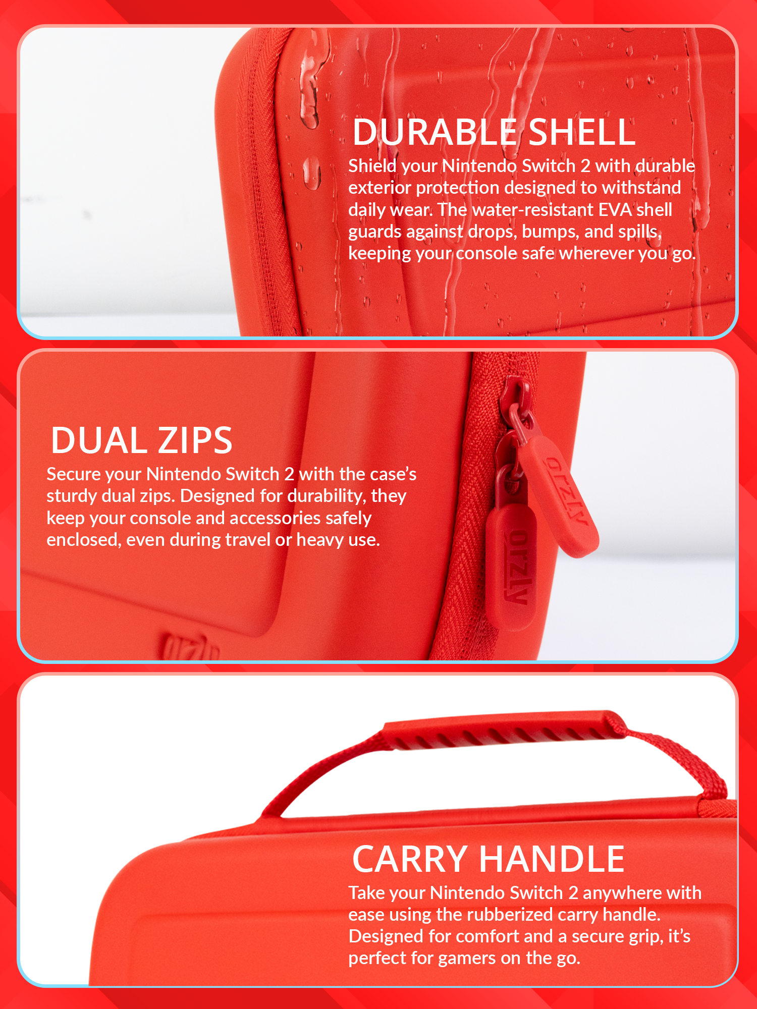 Nintendo Switch 2 Essential Pack - Orzly