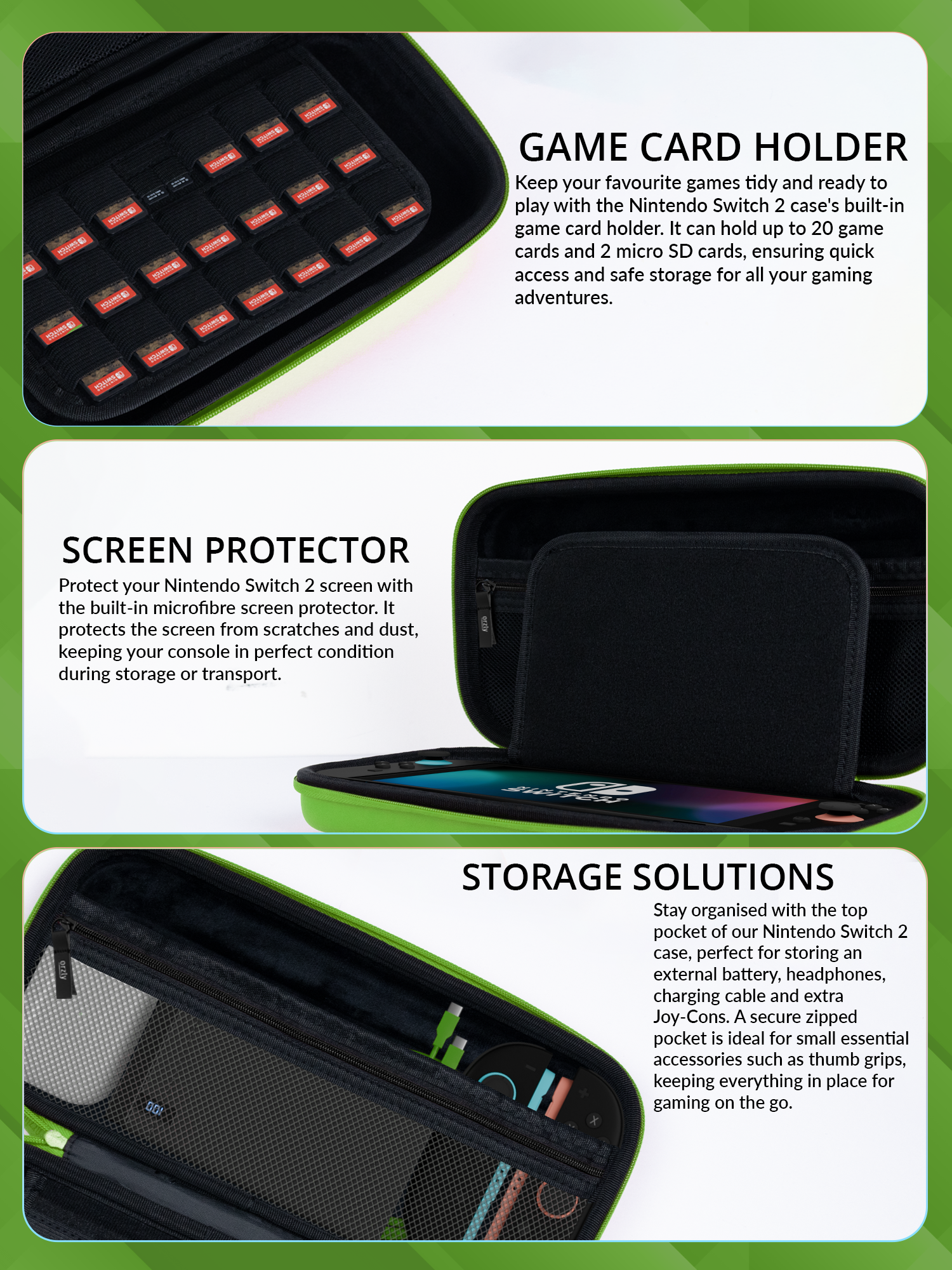 Nintendo Switch 2 Essential Pack - Orzly