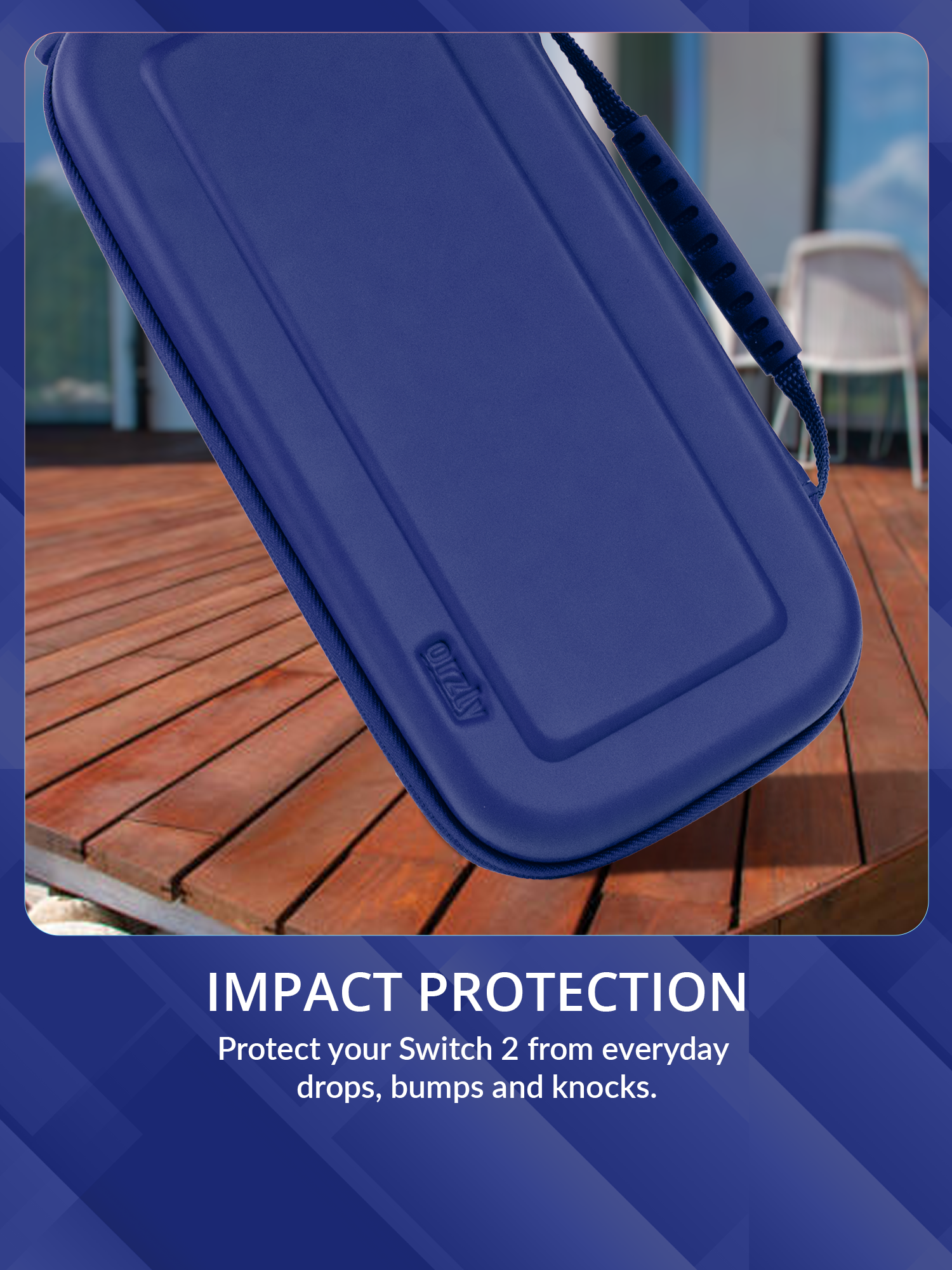 Nintendo Switch 2 (2025) Case with Accessory Storage & Protection - Orzly