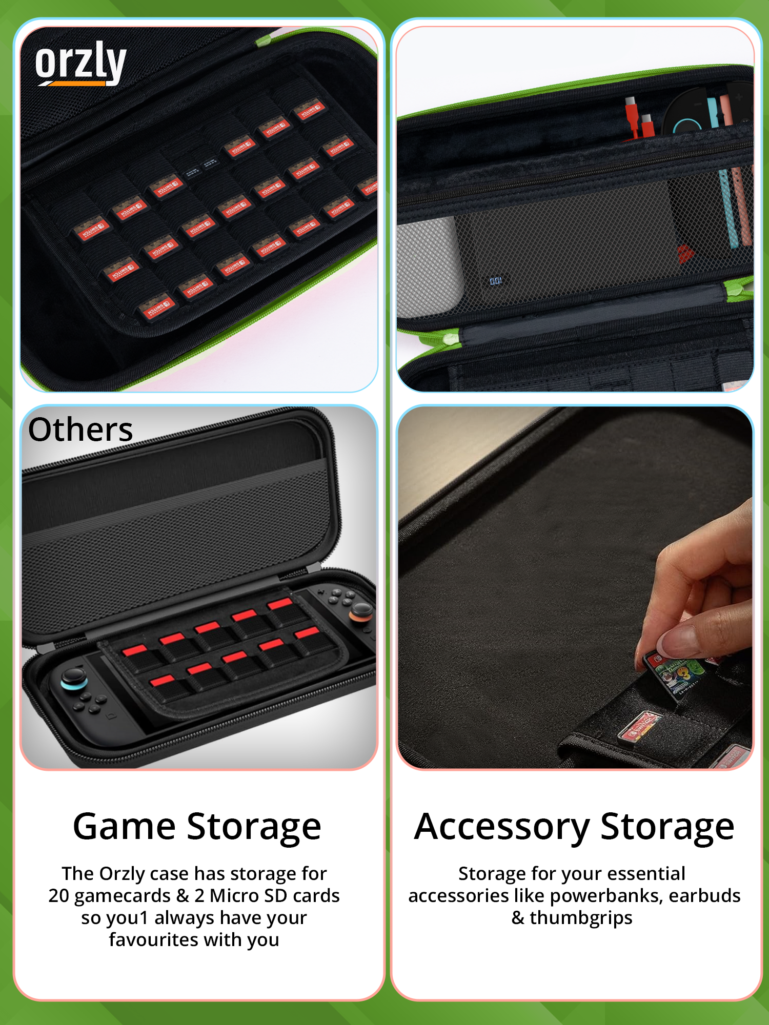 Nintendo Switch 2 Essential Pack - Orzly