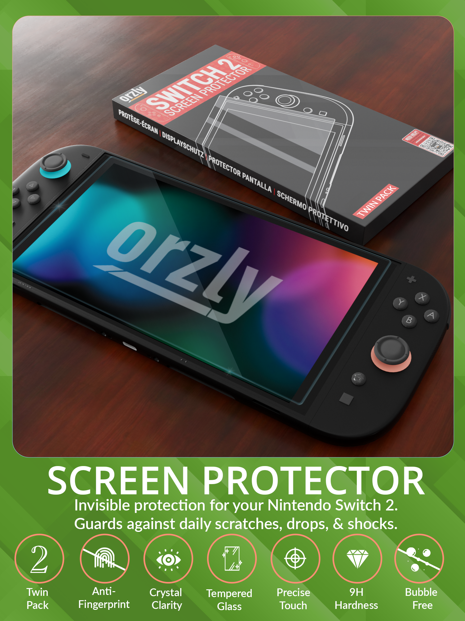 Nintendo Switch 2 Essential Pack - Orzly