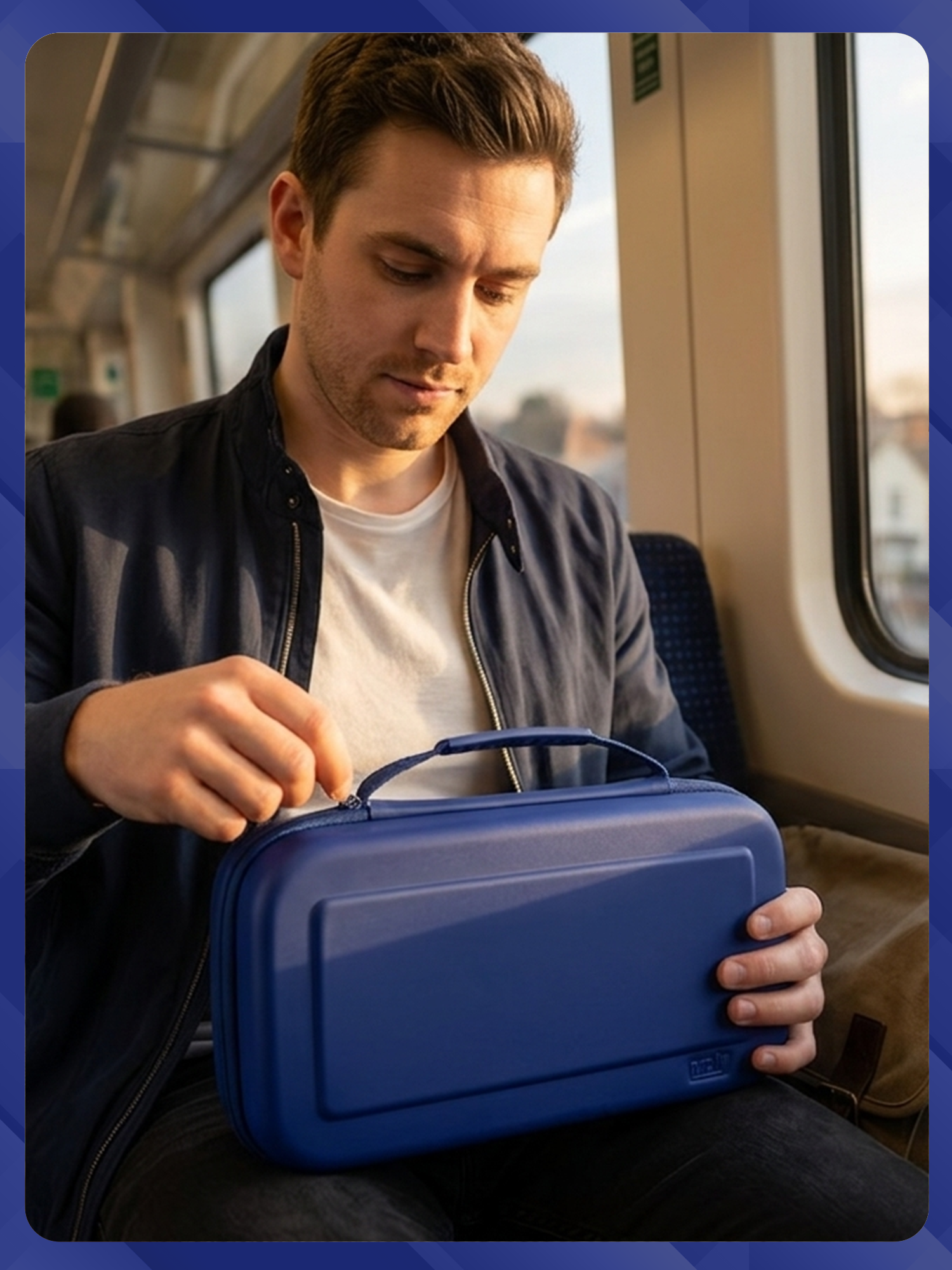 Nintendo Switch 2 (2025) Case with Accessory Storage & Protection - Orzly