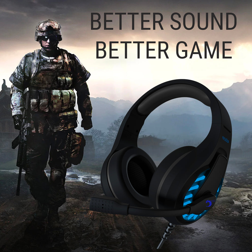 RXH-30 Abyss Gaming Headset for Xbox One, Series X/S, PC, PS4, PS5, Switch with Microphone and LED Lights