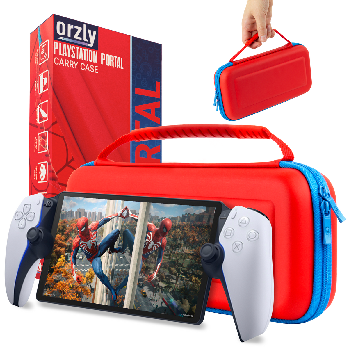 PlayStation Portal Case with Accessory Storage and Protection - Orzly