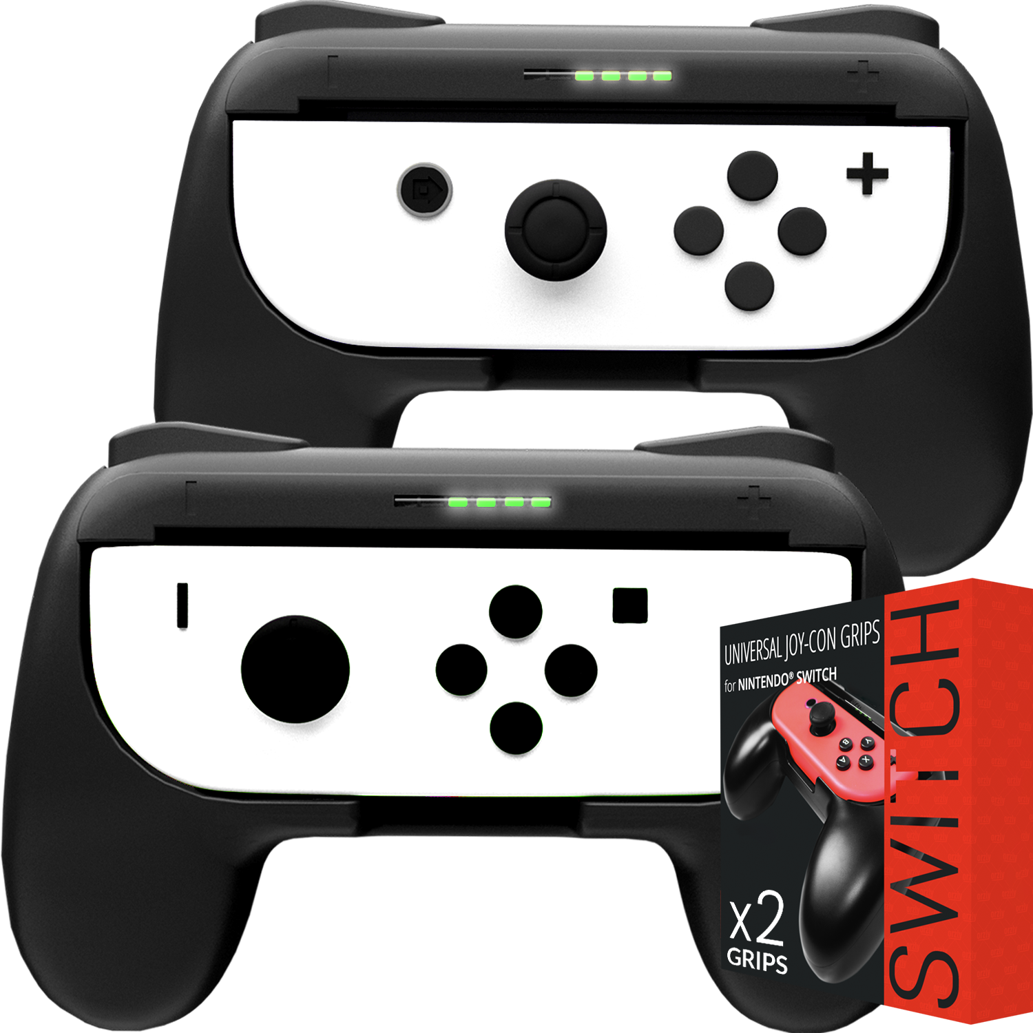 Orzly Joy-Con Grips for Nintendo Switch - Main Image