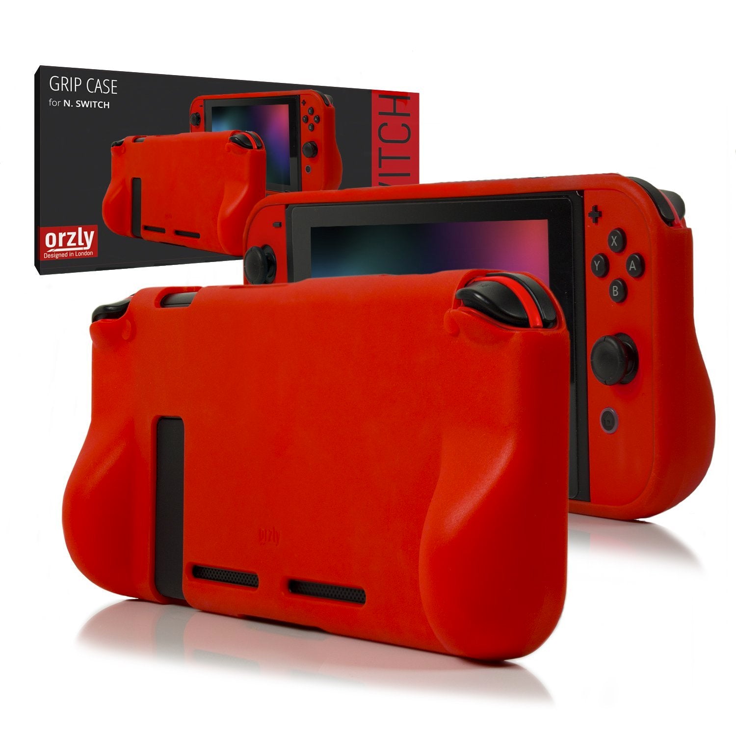 Comfort Grip Case for Nintendo Switch - Mario Day - Orzly