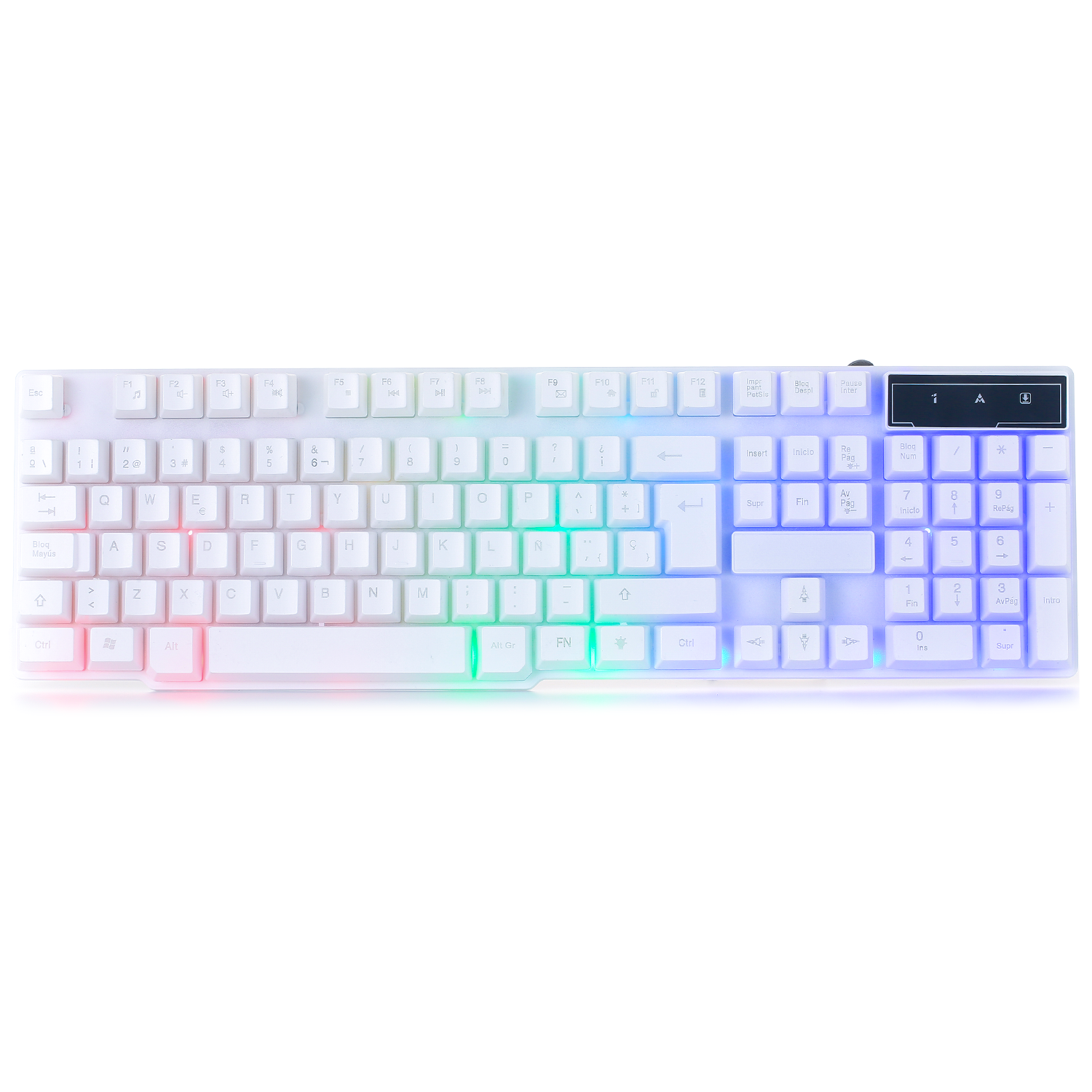 RX250-K Gaming Keyboard - White - Orzly