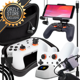 Stadia Expansion Pack: Duo-Charge Dock, Controller Case, Phone Mount, Earphones, Mini Cable, & USB-C Cable - Orzly