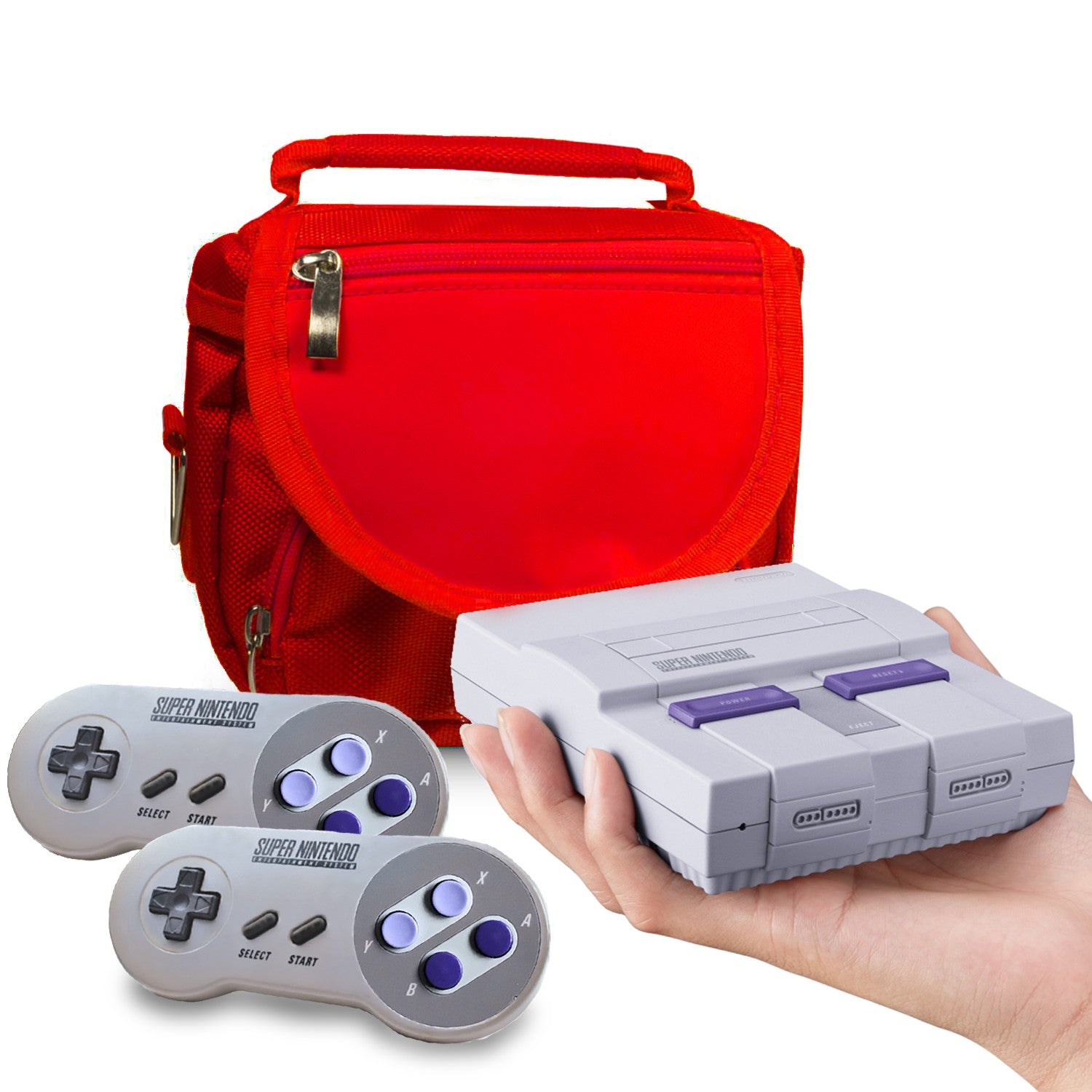 SNES MINI Classic Edition Travel Bag - Orzly