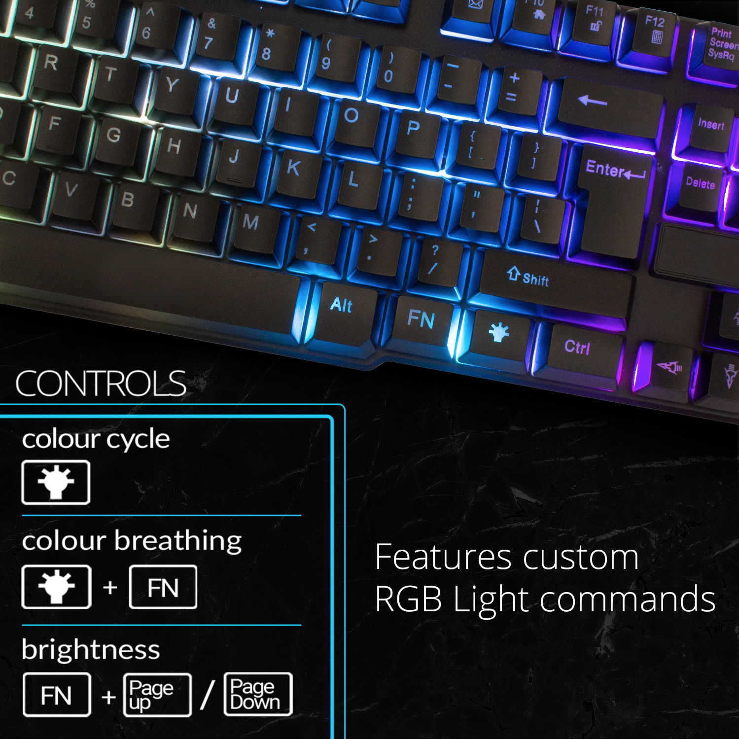 RX250-K Gaming Keyboard - Orzly