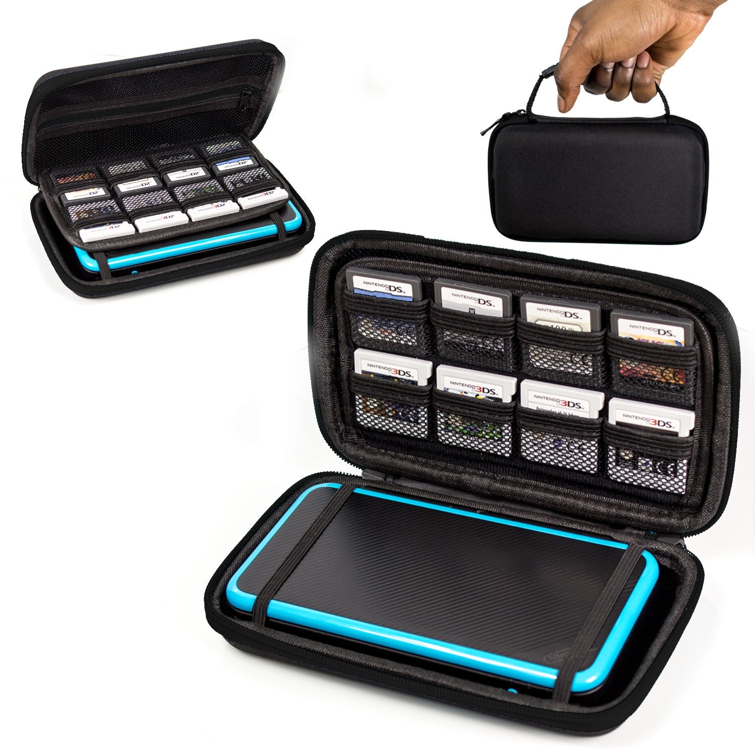 Carry Case for New Nintendo 2DS XL - Orzly