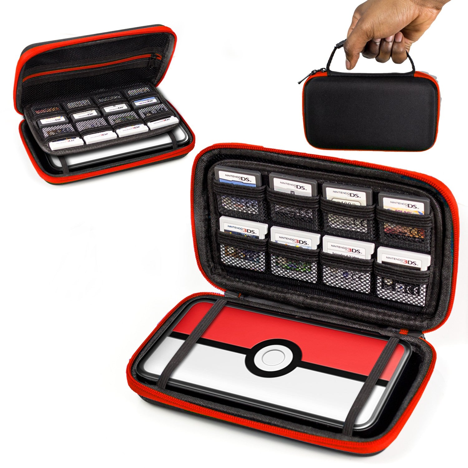 Carry Case for New Nintendo 2DS XL - Orzly