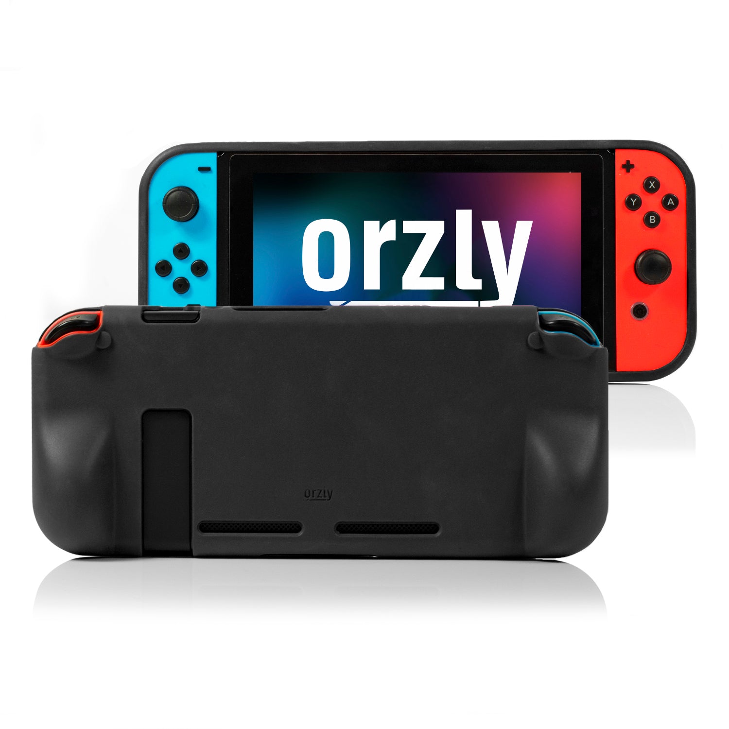 Protective case for Nintendo Switch console (2017 model), comfort Grip carry case with shock absorption - Orzly