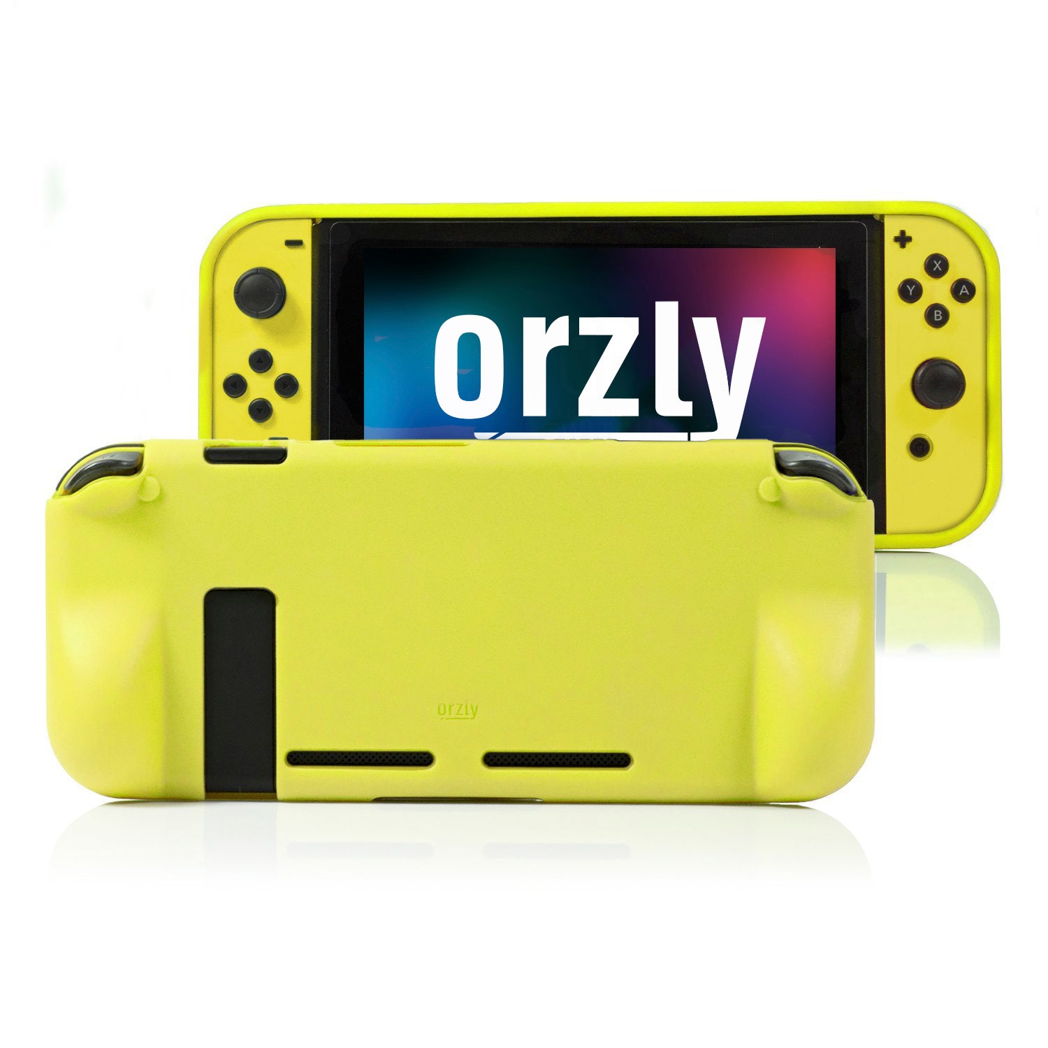 Protective case for Nintendo Switch console (2017 model), comfort Grip carry case with shock absorption - Orzly