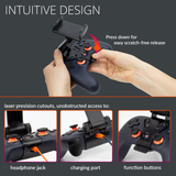Orzly Clip on Phone Mount Claw Grip for Portable Google Stadia Controller Gaming - Orzly