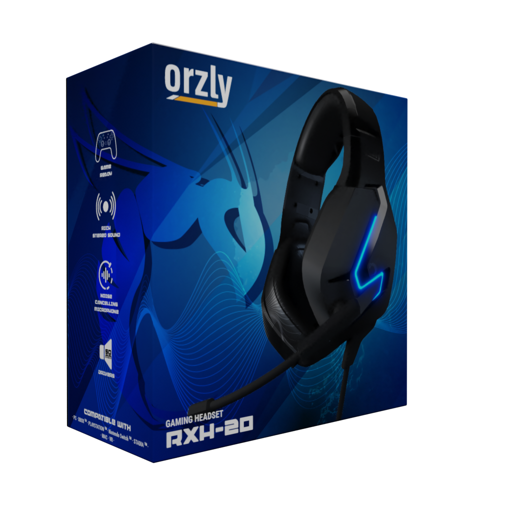 RX250 PC Gaming Essential Pack - Black, Orzly