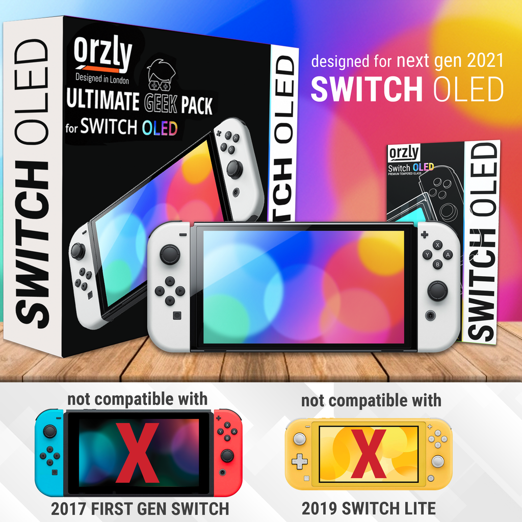Orzly switch shop lite accessories bundle