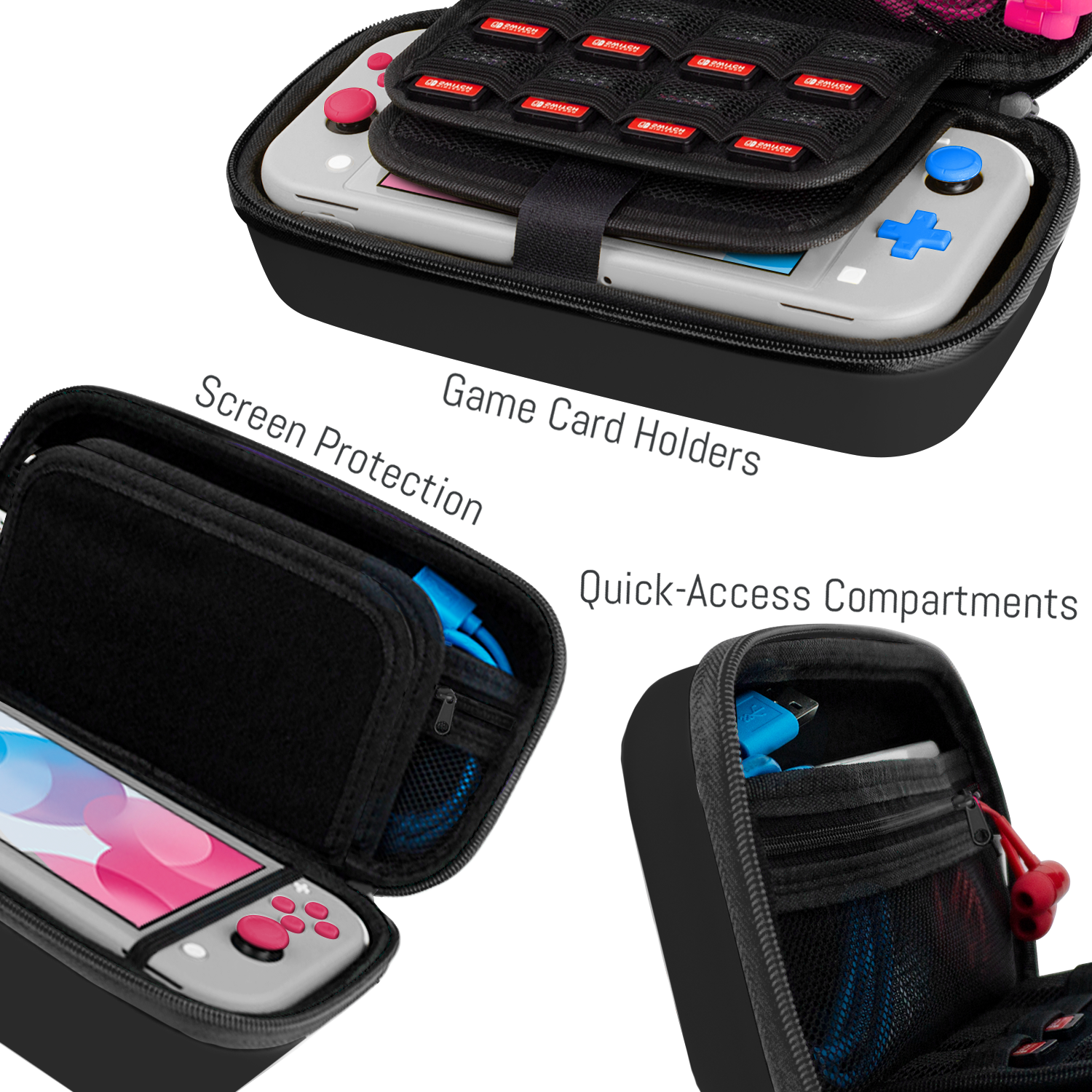 Carry Case XL for Nintendo Switch Lite - Orzly