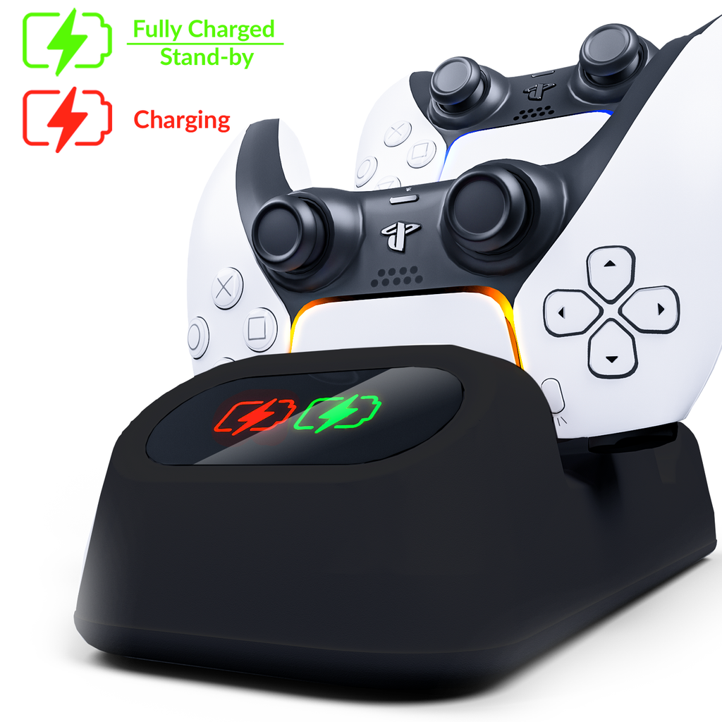 Orzly controller charging stand for PlayStation 5 Stadia Xbox