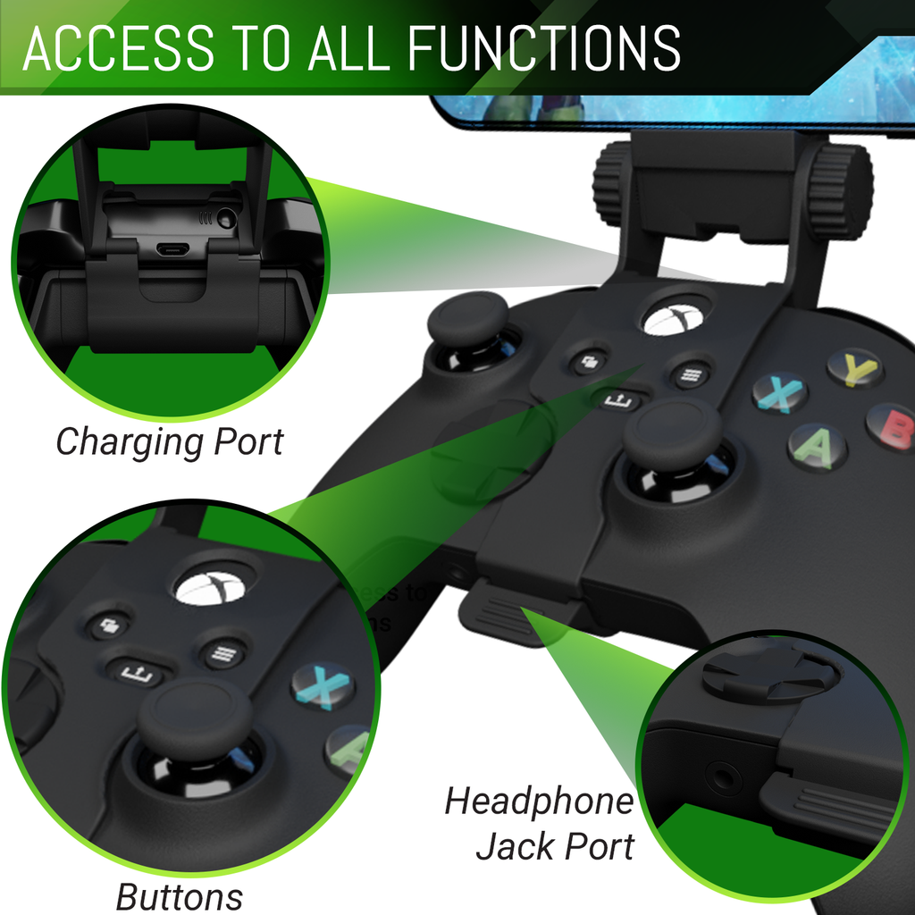 Xbox Geek Pack includes Gaming Headset Phone Mount Clip