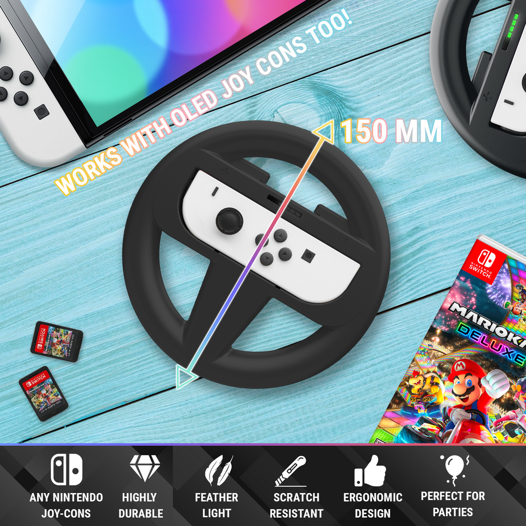 Nintendo joy con wheel deals