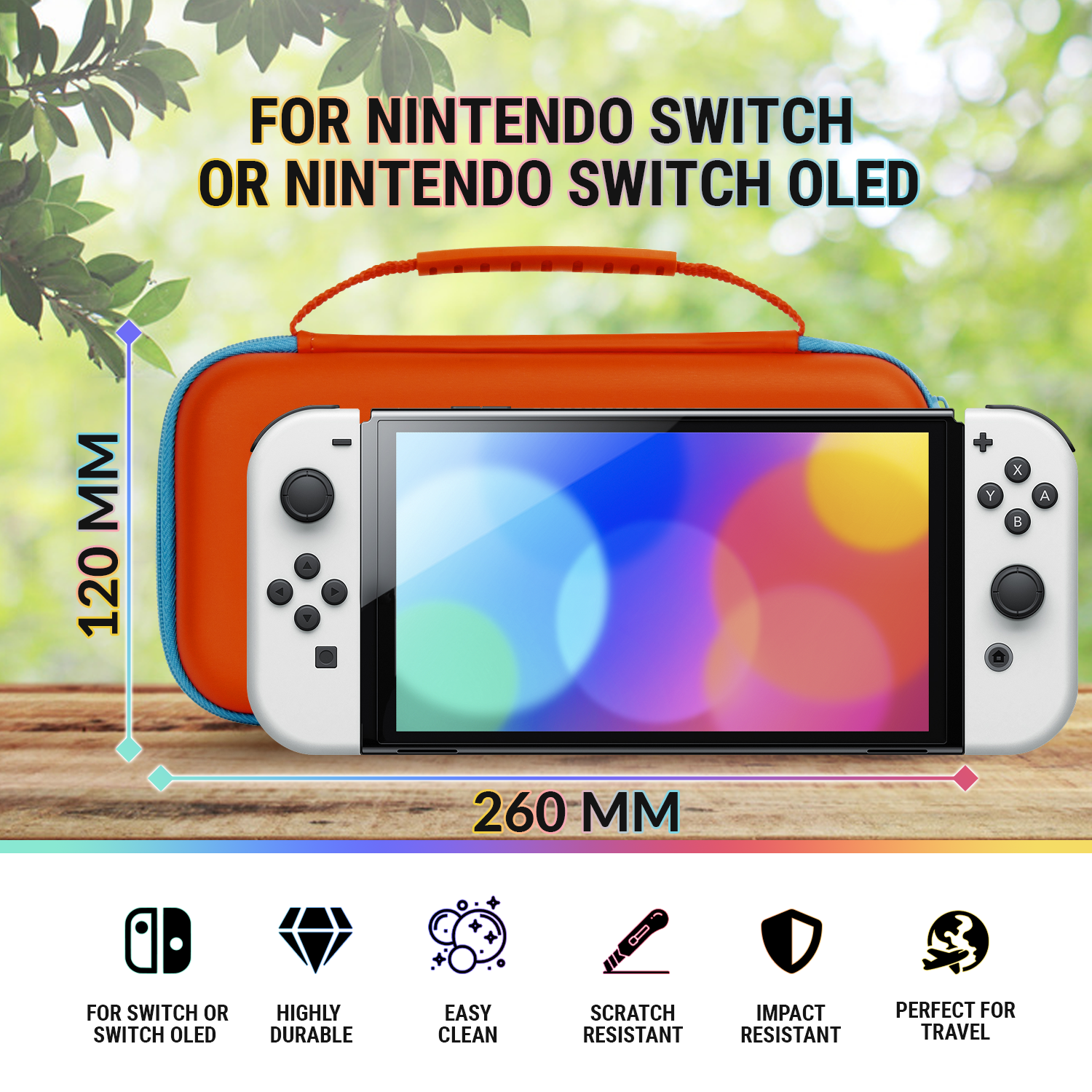 Special Edition Carry Case for Nintendo Switch OLED - Orzly