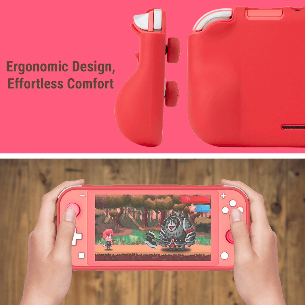 Nintendo switch online lite coral case