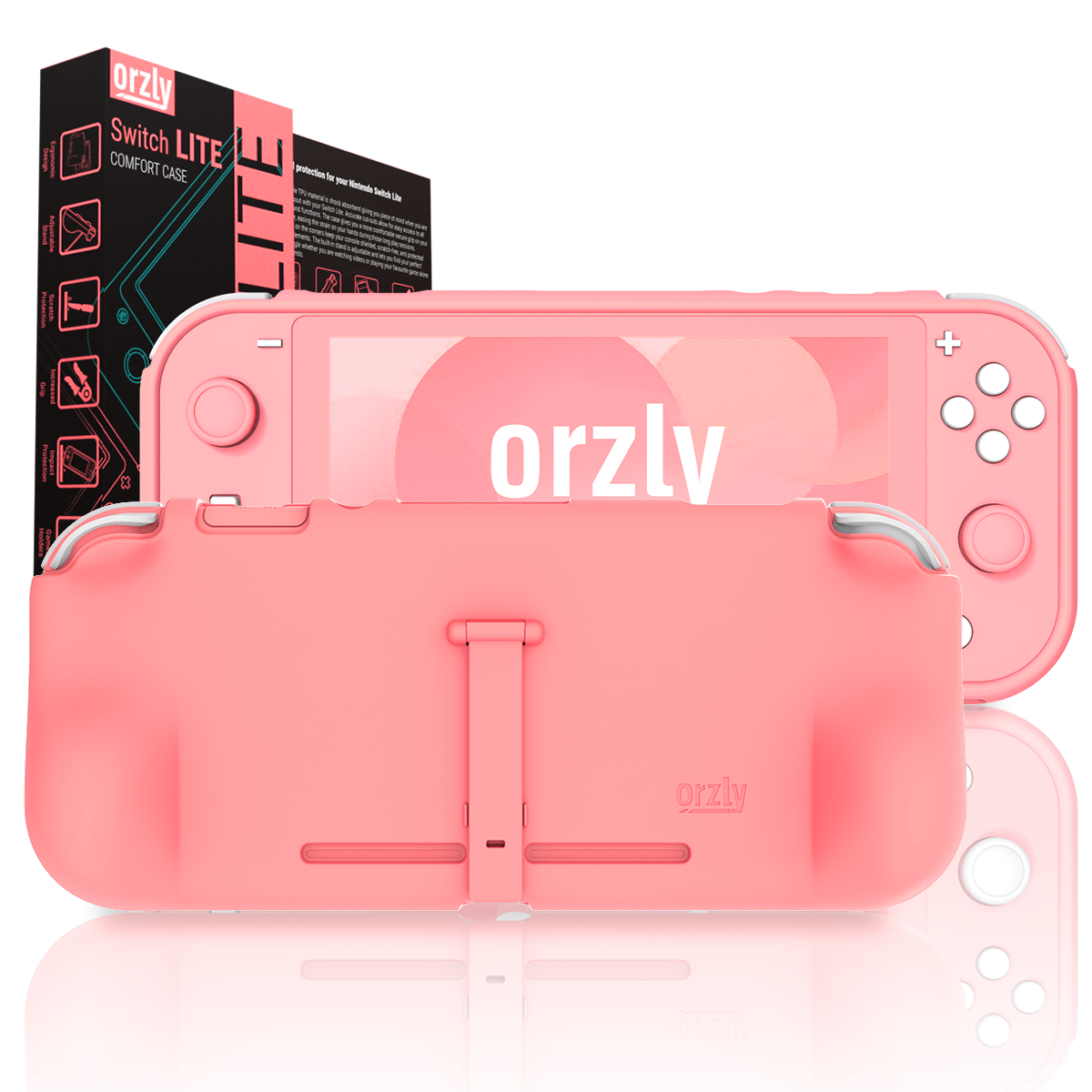 Comfort Grip Case for Nintendo Switch Lite - Orzly