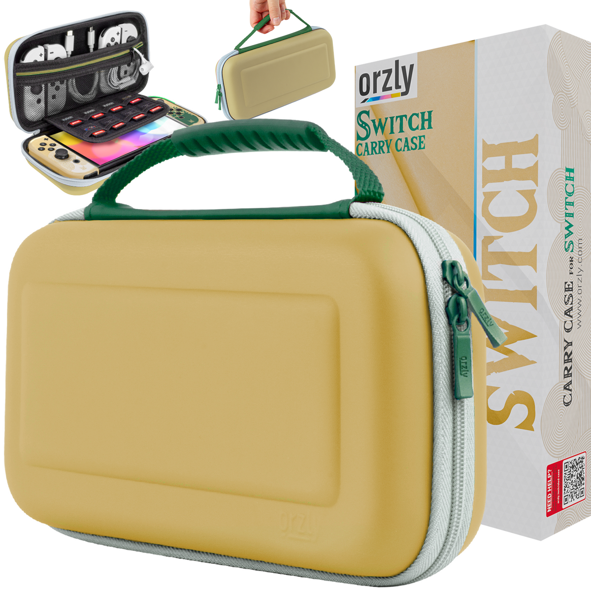 Special Edition Carry Case for Nintendo Switch OLED - Orzly