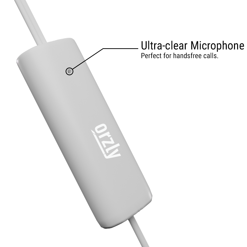 Stereo Earbuds with in-line Microphone - Orzly