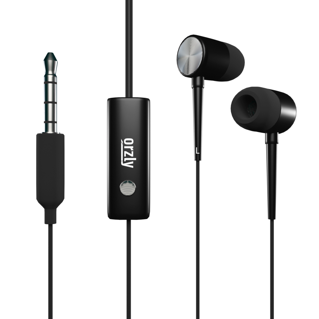 Stereo Earbuds with in-line Microphone - Orzly