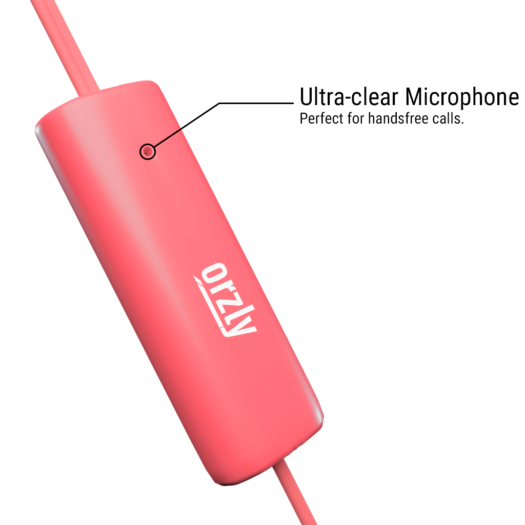 Stereo Earbuds with in-line Microphone - Orzly