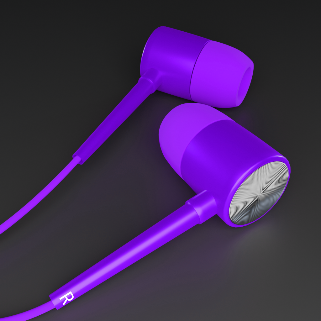 Stereo Earbuds with in-line Microphone - Orzly