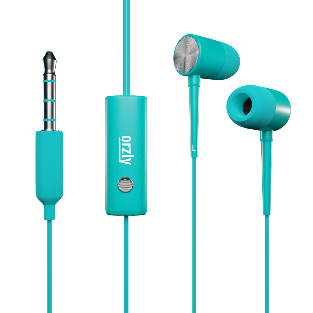 Stereo Earbuds with in-line Microphone - Orzly