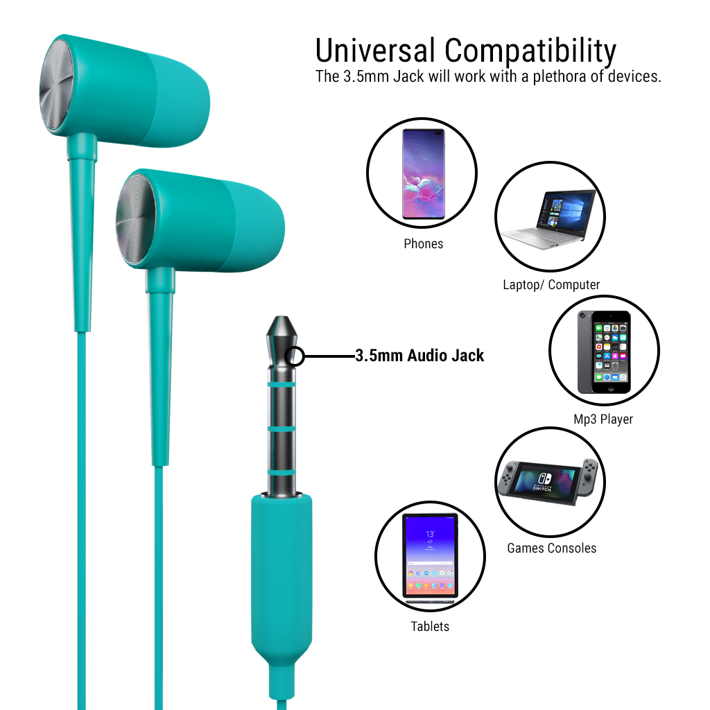 Stereo Earphones with in line Microphone for Google Stadia Orzly Store 6.99