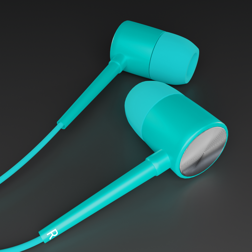 Stereo Earbuds with in-line Microphone - Orzly