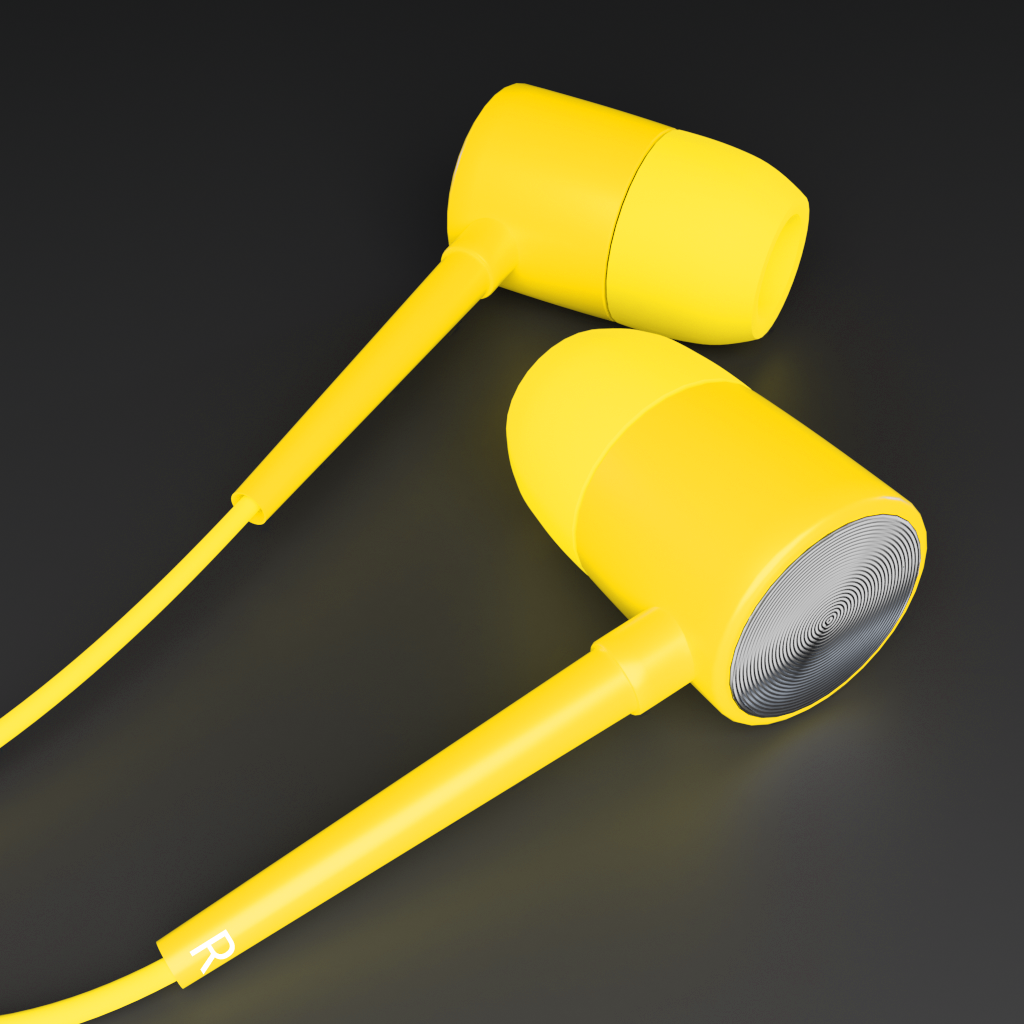 Stereo Earbuds with in-line Microphone - Orzly