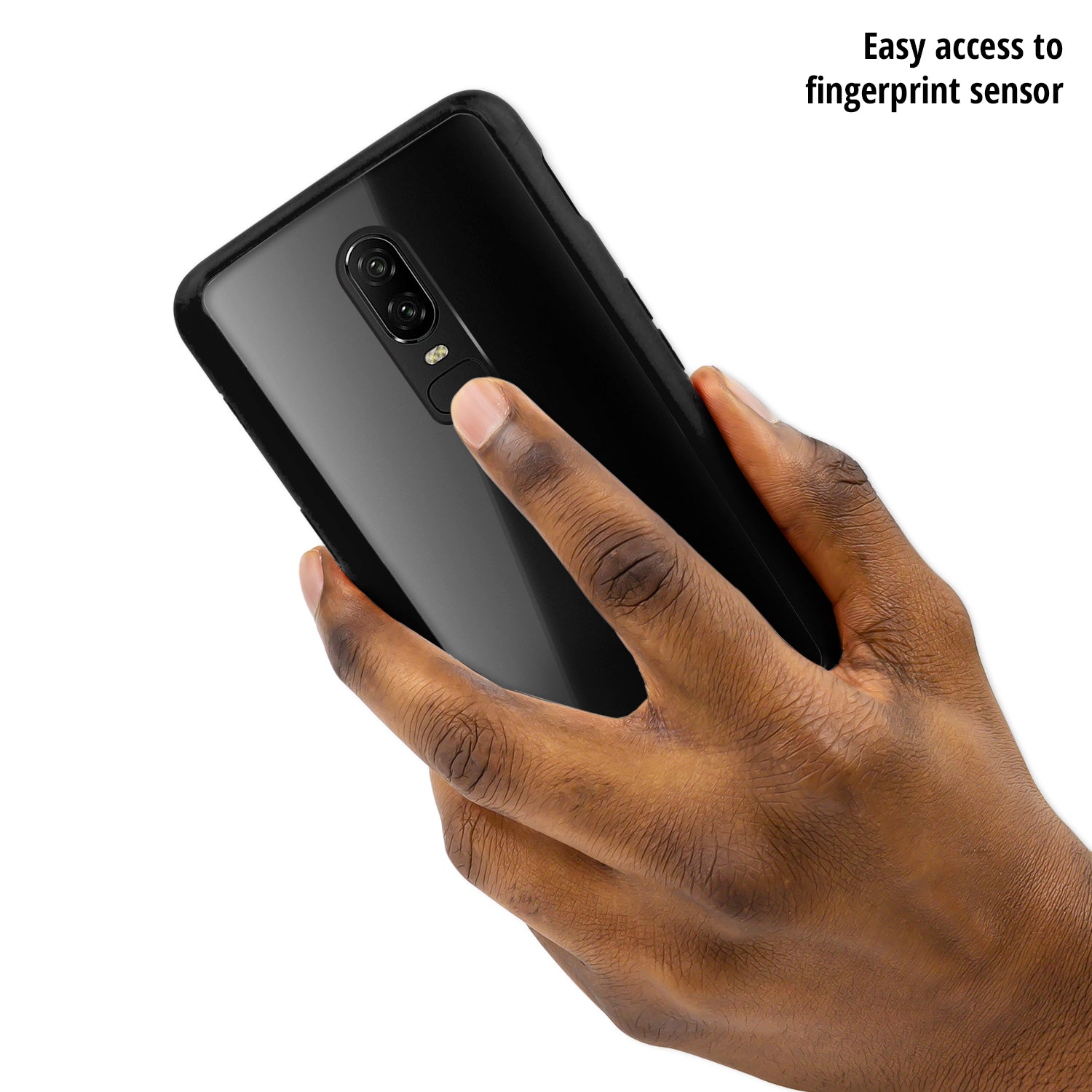 Fusion Bumper Case for OnePlus 6 - Orzly