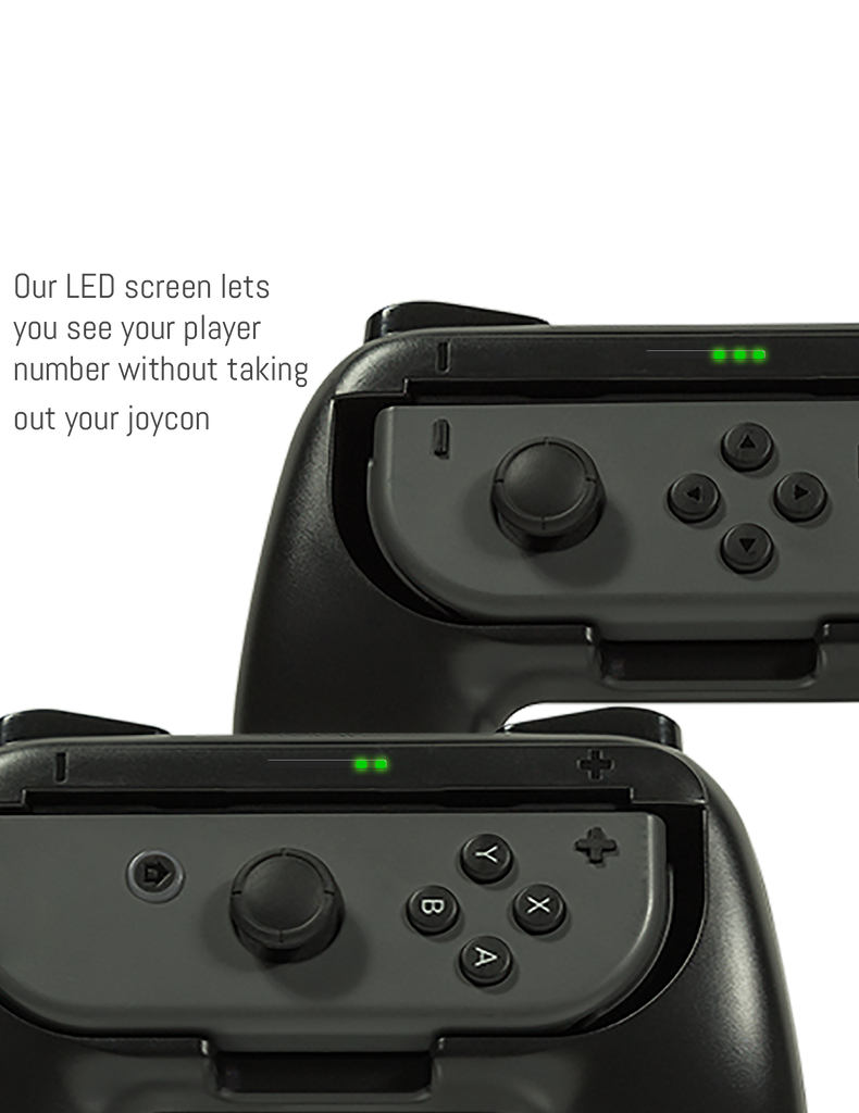 JoyCon Grips for Nintendo Switch OLED Orzly