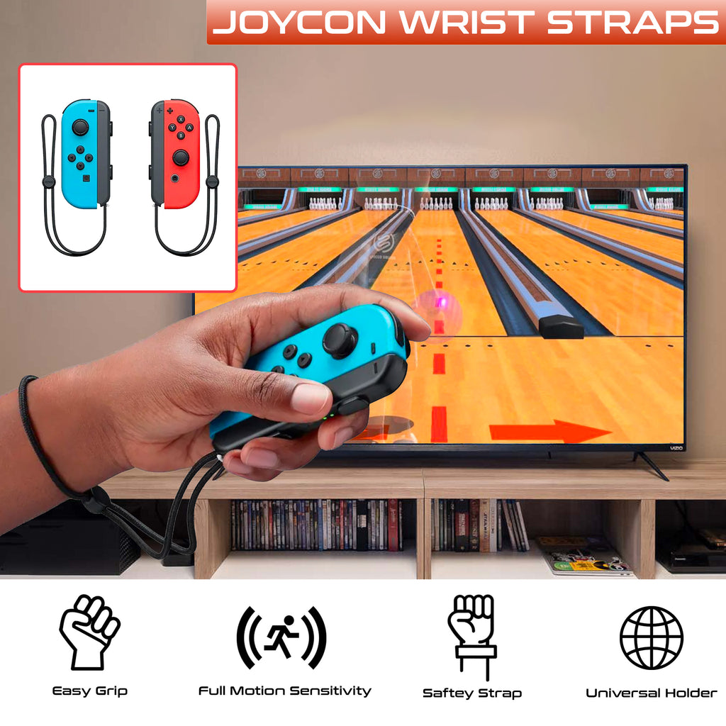 2022 Nintendo Switch Sports Accessories Bundle, 10 in 1 Family Sports Game  Accessories Kit for Switch OLED, Joycon Grip for Hand Strap & Leg