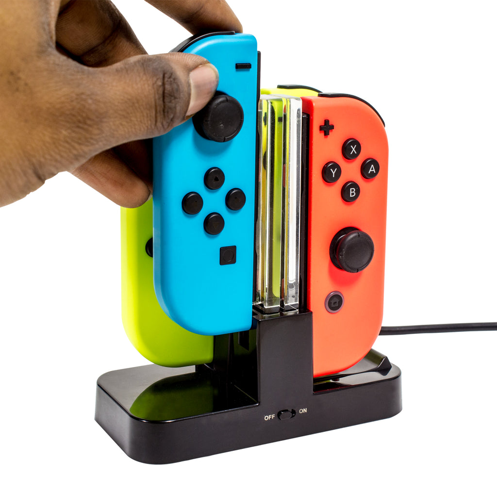 Chargeur Joy-Con pour Nintendo Switch/Switch OLED, Station de