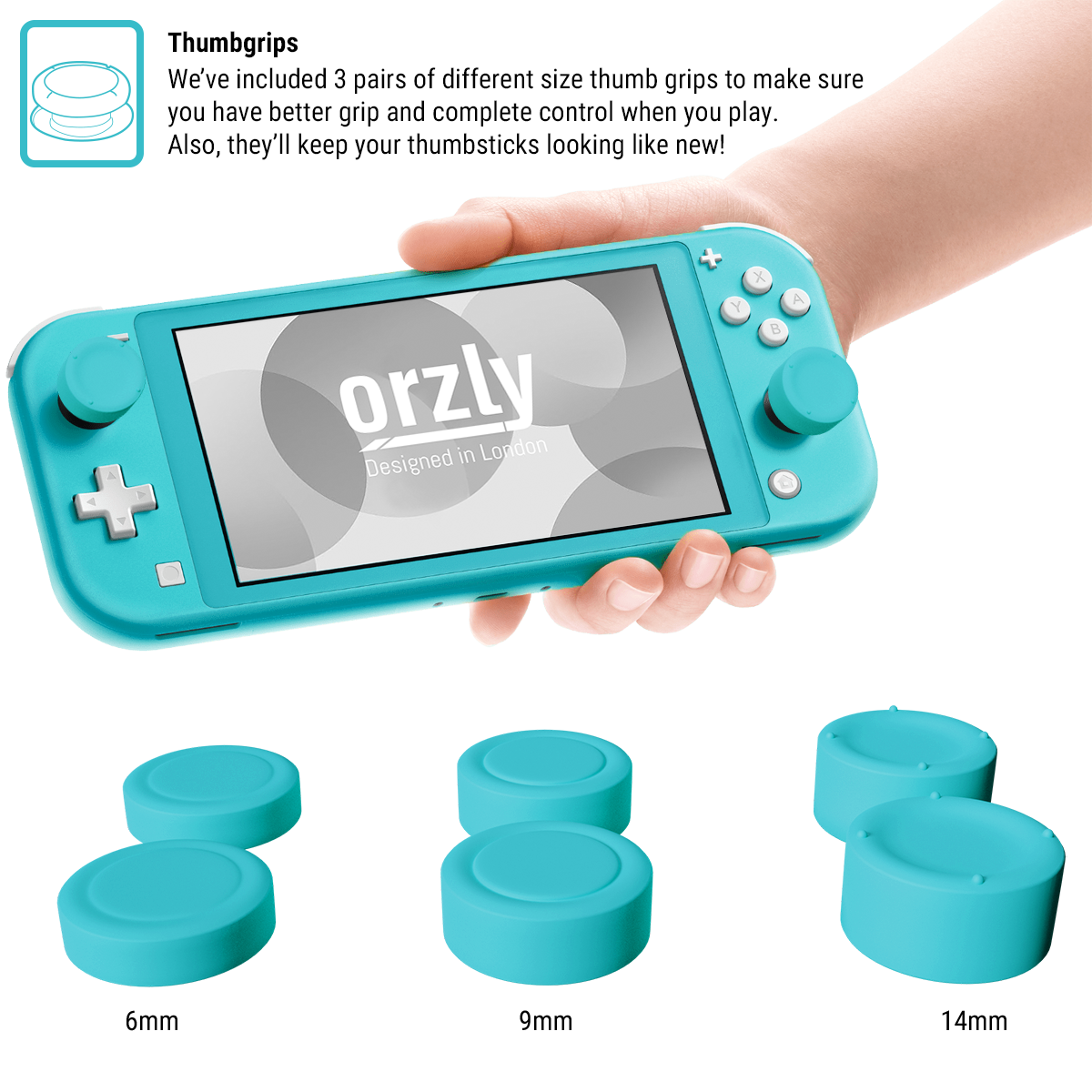 Nintendo Switch Lite Protective Grip Case by Orzly | Only £19.99 Nintendo Switch Lite Protective Grip Case by Orzly | Only £19.99